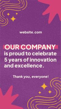 Quirky Company Anniversary YouTube Short