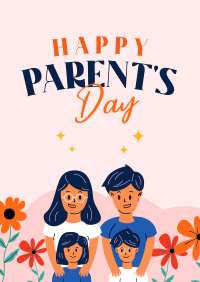 Parents Day Celebration Poster