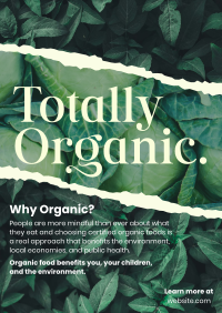 Totally Organic Poster