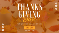 Thanksgiving Leaves Sale YouTube Video