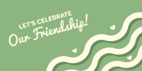 Friendship Celebration Twitter Post Design