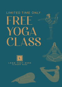 Yoga Promo for All Poster