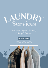 Dry Cleaning Service Flyer