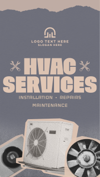 Retro HVAC Service YouTube Short