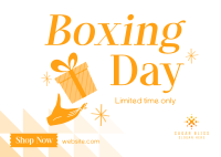 Boxing Day Offer Postcard