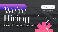 Now Hiring Facebook Event Cover