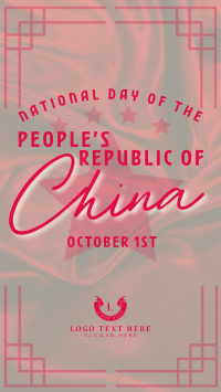 Generic National Day China Facebook Story