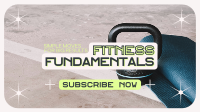 Geometric Fitness Gym YouTube Banner