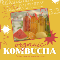 Healthy Kombucha Linkedin Post