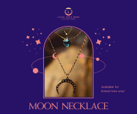 Moon Necklace Facebook Post