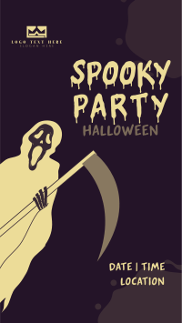 Spooky Party Instagram Story