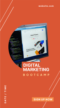 Digital Marketing Bootcamp Facebook Story