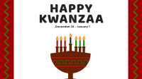 Happy Kwanzaa Facebook Event Cover