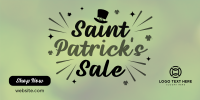 Quirky St. Patrick's Sale Twitter Post