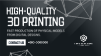 Quality 3D Printing Animation