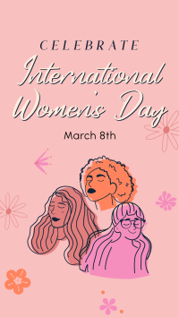 International Womens Day Facebook Story example 1