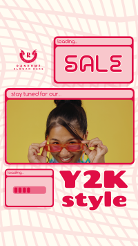 Y2K Fashion Brand Sale Facebook Story Image Preview