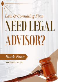 Legal Advising Poster