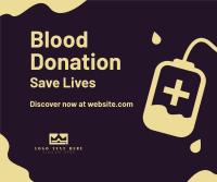 Blood Bag Donation Facebook Post