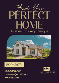 Real Estate Home Property Poster