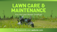 Lawn Care and Maintenance Animation