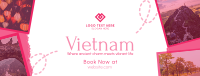 Vietnam Travel Tour Scrapbook Facebook Cover