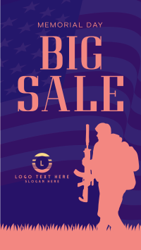 Memorial Sale Facebook Story