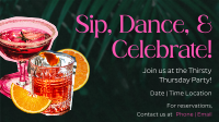 Thirsty Thursday Party Animation