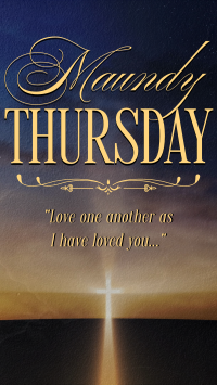 Holy Thursday Video