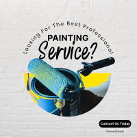 The Painting Service Linkedin Post Design