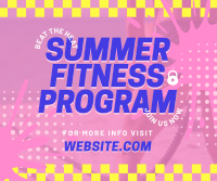 Summer Fitness Training Facebook Post