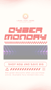 Futuristic Cyber Monday TikTok Video