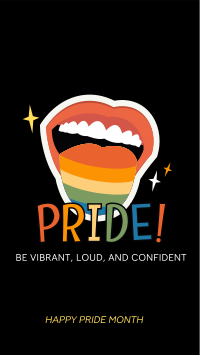 Say Pride Celebration Instagram Story