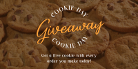 Cookie Giveaway Treats Twitter Post