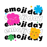 Emojis & Flowers Linkedin Post Design