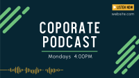 Corporate Podcast Facebook Event Cover