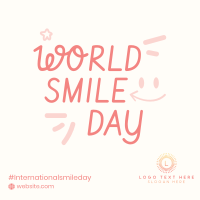 Fun Smile Day Instagram Post Design