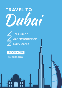 Dubai Travel Package Poster