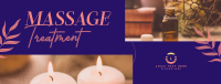 Relaxing Massage Treatment Facebook Cover