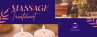 Relaxing Massage Treatment Facebook Cover Image Preview