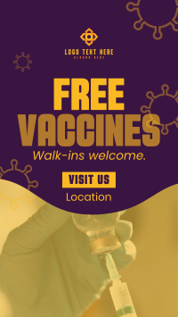 Free Vaccination For All Facebook Story