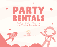 Kids Party Rentals Facebook Post