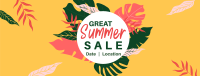 Great Summer Sale Facebook Cover