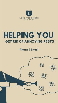 Get Rid of Pests Instagram Story