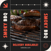 BBQ Delivery Available Instagram Post