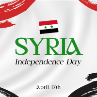 Syria Day Linkedin Post Design