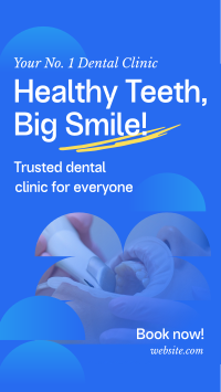 Trusted Dental Clinic Instagram Reel Design