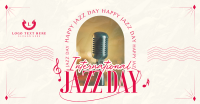 Elegant Jazz Day Facebook Ad