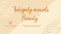 Beauty Dainty Pattern Facebook Event Cover