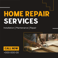 Simple Home Repair Service Instagram Post